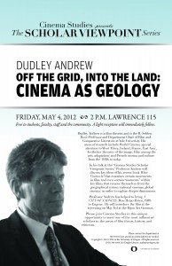 Dudley Andrew Poster