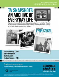 Cinema Scholars Series Presents Lynn Spigel