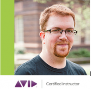Photo of Kevin May, Multimedia Assistant and Avid Certified Instructor