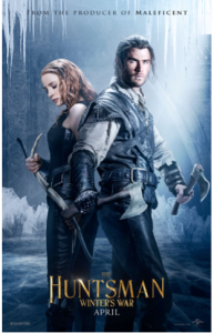 Movie poster for "The Huntsman: Winter's War"