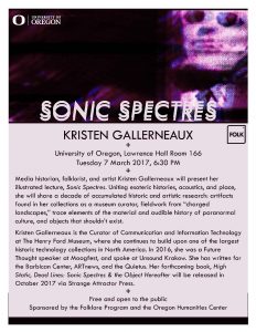 Sonic Spectres Poster
