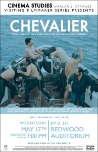 Poster for screening of "Chevalier"