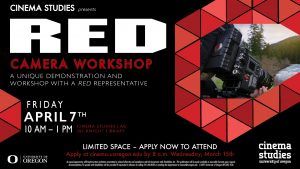 Red Camera Workshop Promotional Poster