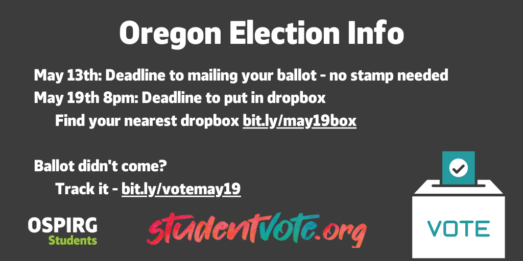 Oregon Election Day Reminder