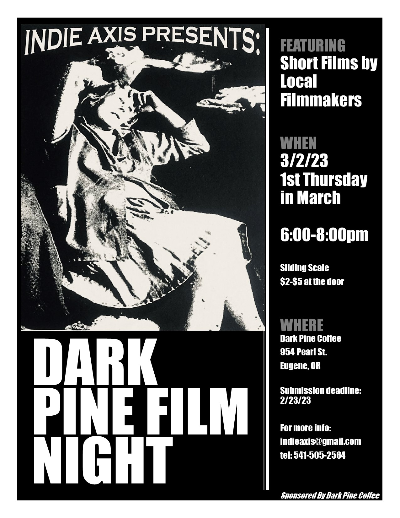 Dark Pine Film Night Poster