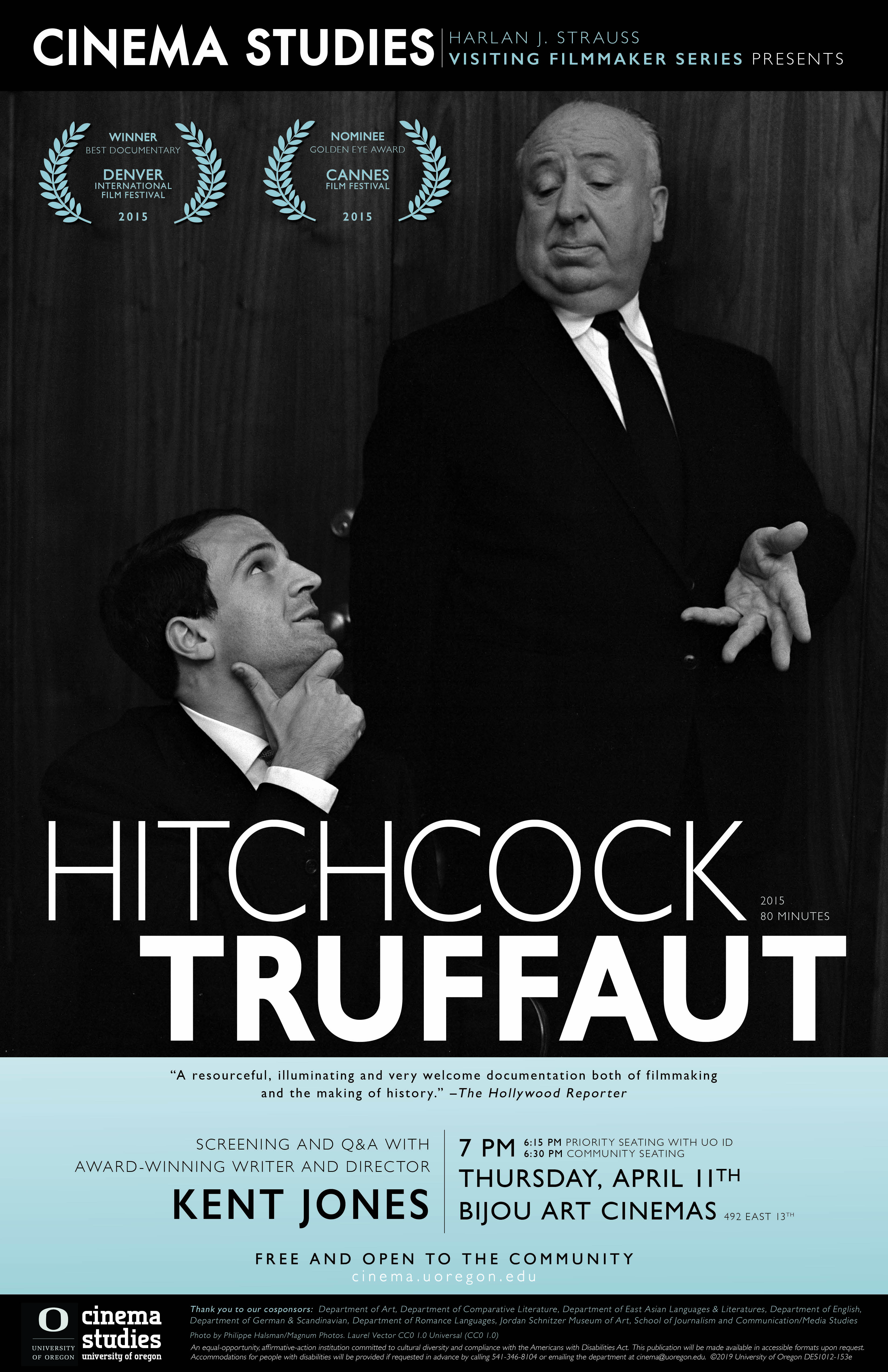 Hitchcock Truffaut Screening