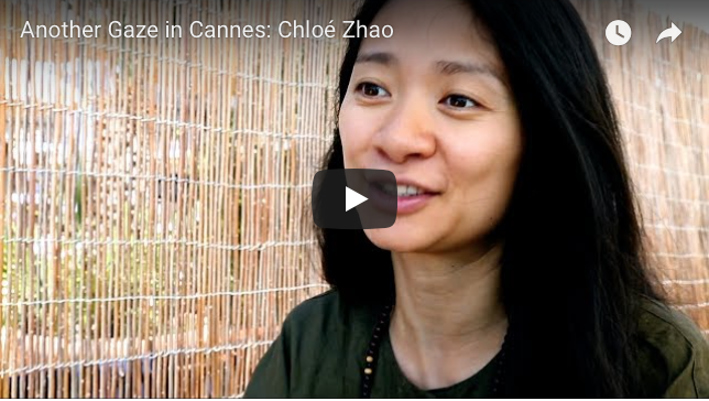 Video of Chloé Zhao at Cannes titled "Another Gaze in Cannes:  Chloé Zhao"