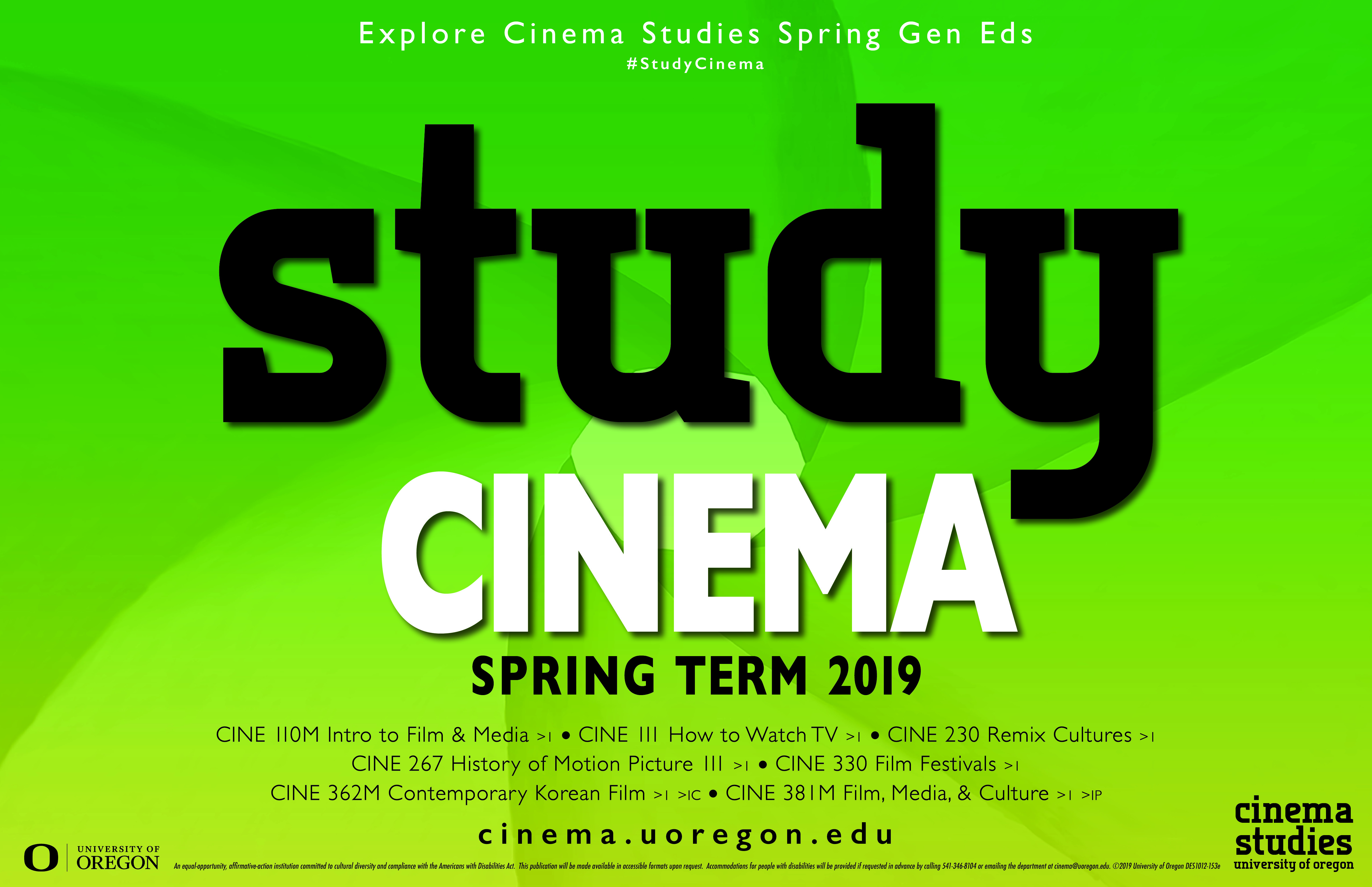 Study Cinema Spring 2019