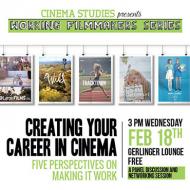 Creating Your Career in Cinema