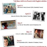 cinéma francophone poster