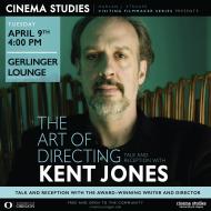 Talk and reception with Kent Jones