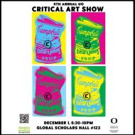 UO Critical Art Show 2023