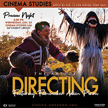 The Art of Directing featuring filmmaker Adam Piron