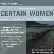 Certain Women screening poster