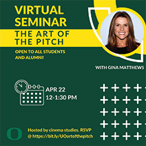 The Art of the Pitch: Virtual Seminar with Award-Winning Producer Gina Matthews
