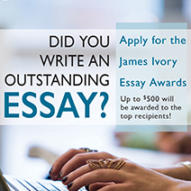 James Ivory Essay Award 2019